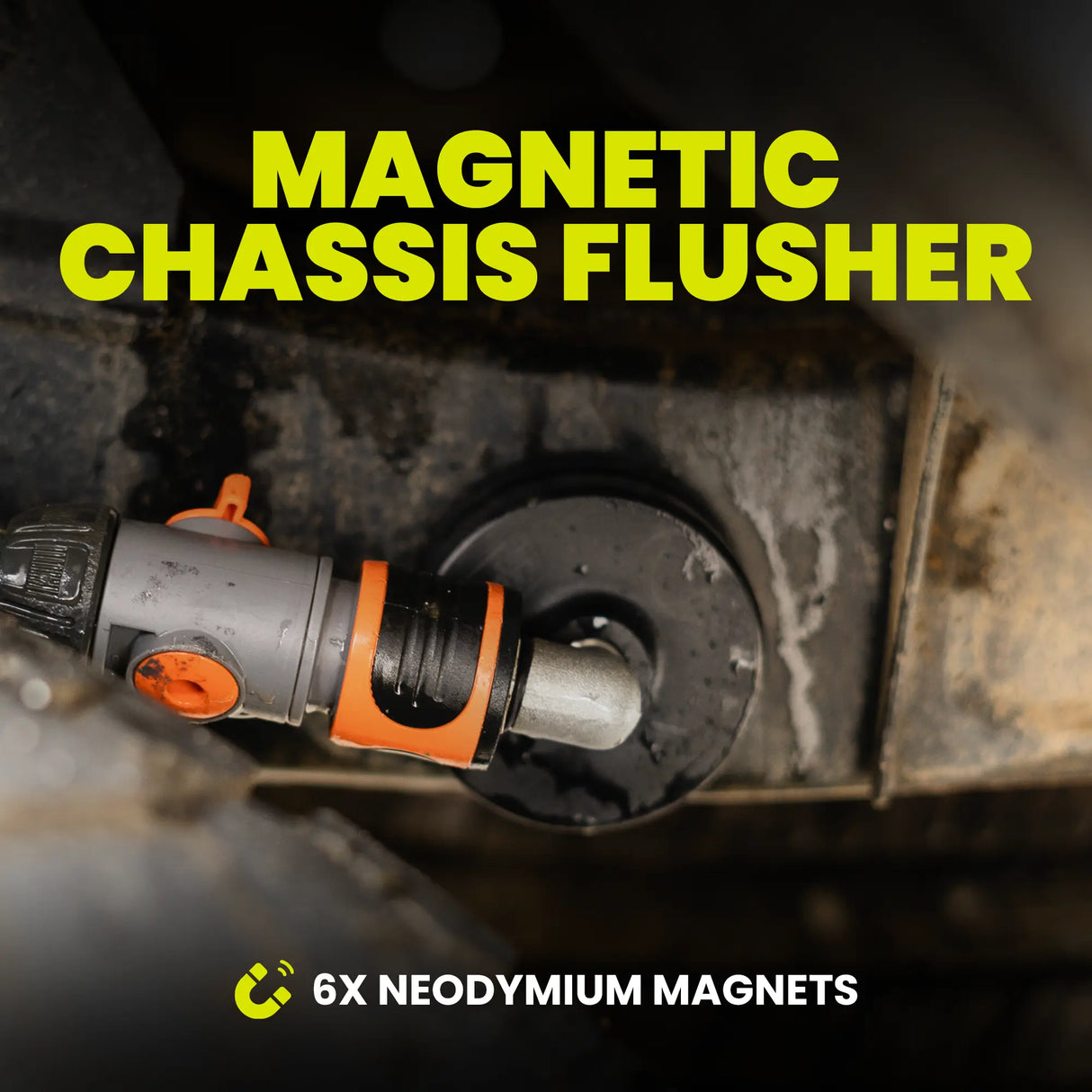 4x4 Magnetic Chassis Flusher
