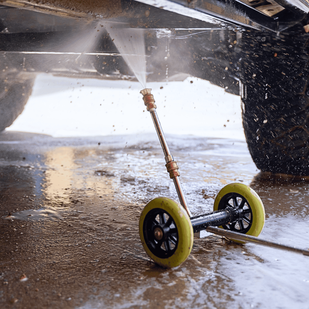 salt shift underbody blaster pro washing car 3x more powerfiul